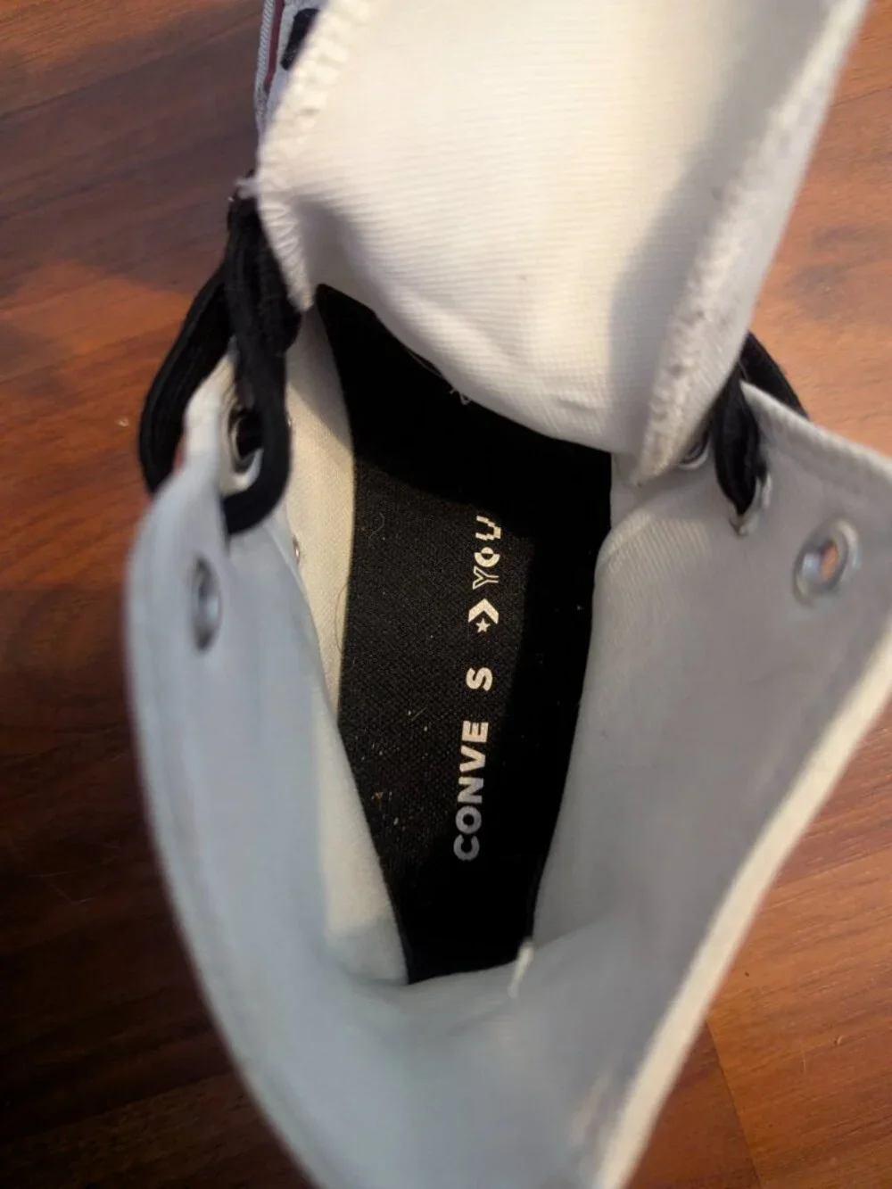 Girl's Size 5/Women's 7.5 White Platform Converse Chuck Taylor All Star High Top